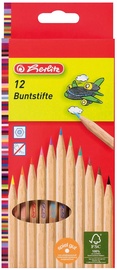 Herlitz Pieštukas, Natural, 12 spalvų