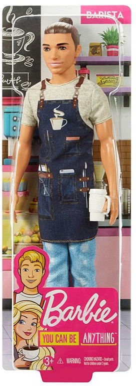 barista ken doll