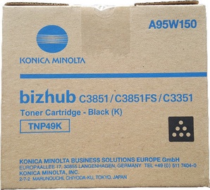 Rašalinio spausdintuvo kasetė Konica Minolta TNP-49K, juoda