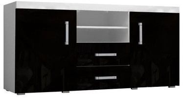 Cama Meble Samba Chest Of Drawers White Black
