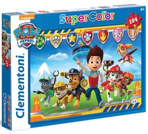 Clementoni Puzzle SuperColor Paw Patrol 104pcs 27945