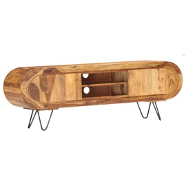 TV-laud VLX Solid Sheesham Wood 287334, pruun, 300 mm x 1400 mm x 450 mm