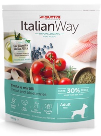Italian Way Trout & Blueberries Hypoallergenic Mini Adult 800gr