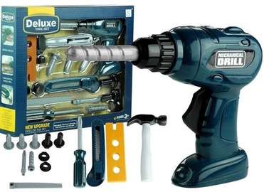 Lomu spēle (virtuve, ārsta komplekti, spēļu teltis utt.) Drill Deluxe Tool Set