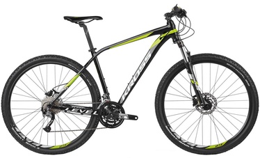 Kross Level 3.0 L 29" Black Lime White Glossy 19