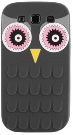 Mocco 3D Owl Back Case For Samsung Galaxy A3 A310 Black