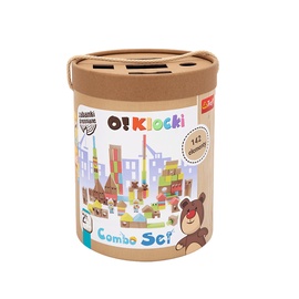 Klucīši Trefl O!Klocki Combo Wooden