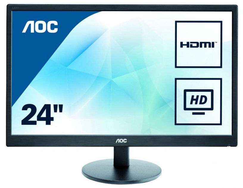 Monitorius AOC E2475SWJ, 23.6", 2 ms