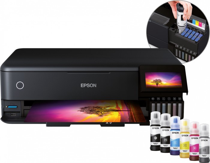 Multifunktsionaalne printer Epson EcoTank ET-8550, tindiprinter, värviline