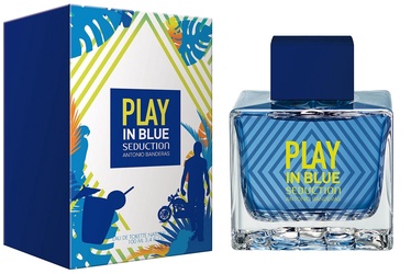 Antonio Banderas Play In Blue Seduction For Men 100ml EDT