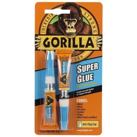 Клей моментальный Gorilla Superglue, 0.006 кг