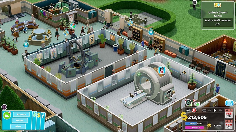 PlayStation 4 (PS4) mäng Sega Two Point Hospital