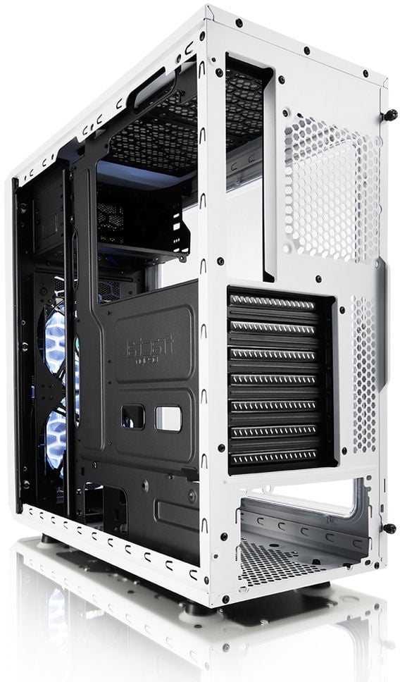 Fractal Design Focus G Mid Tower Atx White Fd Ca Focus Bk W Krauta Ee