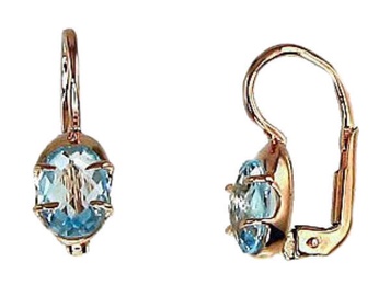Diamond Sky Gold Earrings Malori XXII