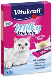 Kārumi kaķiem Vitakraft Milky Melody, piens, 0.07 kg, 7 gab.