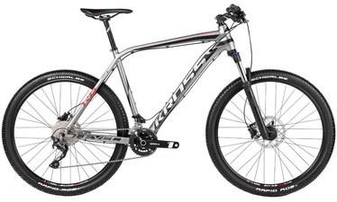 Dviratis Kross Level R6 M 27.5" Graphite Black Red 17