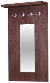 Bodzio Clothes Hanger With Mirror Aga Walnut