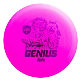 Диск для гольфа Discmania Genius Driver 7/5/-4/1, 21.1 см x 21.1 см, розовый