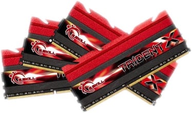 Operatīvā atmiņa (RAM) G.SKILL TridentX F3-2400C10Q-32GTX DDR3 (RAM) 32 GB CL10 2400 MHz