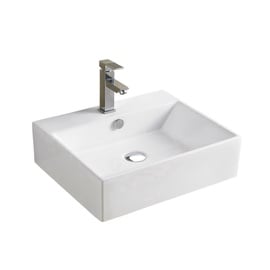Раковина для ванной Domoletti ACB8207, керамика, 510 мм x 430 мм x 145 мм