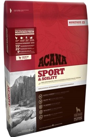 Sausā suņu barība Acana, zivs/vistas gaļa/tītara gaļa Sport & Agiliti, 11.4 kg