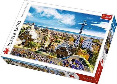 Puzle Trefl Park Guell Barcelona 26147, 1500 gab.
