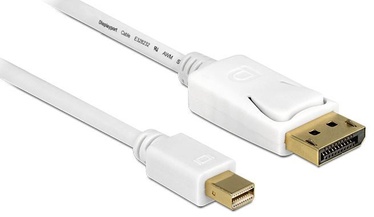 Delock Cable Displayport / Displayport-mini White 1m