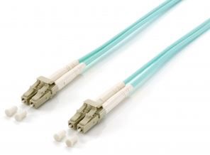 Equip LC-LC Fiber Optic Patch Cable OM-3 2m