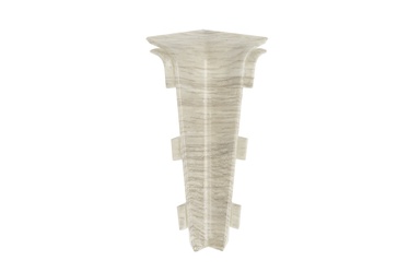 Grīdlīstes stūris Salag SG75 SG7CF0, 44 mm x 75 mm x 31 mm, pelēka
