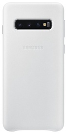Samsung Leather Cover For Samsung Galaxy S10 White
