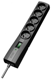 Ever Surge Protector 5 Outlet 5m Black