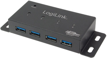 LogiLink USB 3.0 Hub 4-Ports Black