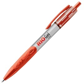 Lodīšu pildspalva Luxor Gel Pen 7813/10, sarkana, 10 gab.