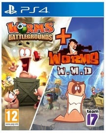 PlayStation 4 (PS4) mäng Team 17 Worms Battlegrounds + W.M.D.