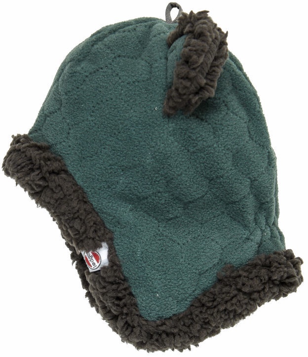 Ziemas cepure Lodger, zaļa/pelēka, 46-48 cm