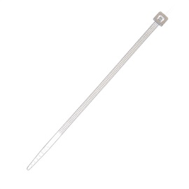 Stiprināšanas siksna, poliamīds, balta, 290 mm x 3.5 mm