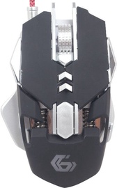 Žaidimų pelė Gembird MUSG-05 Black/White, laidinė, optinė