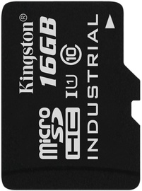 Kingston 16GB microSDHC UHS-I Class 10 Industrial Temperature Card