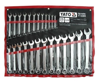 Yato YT-0365 Combination Spanner Set 6-32mm 25pcs