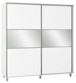 Spinta Bodzio SZP200 White, 200x60x210 cm, su veidrodžiu