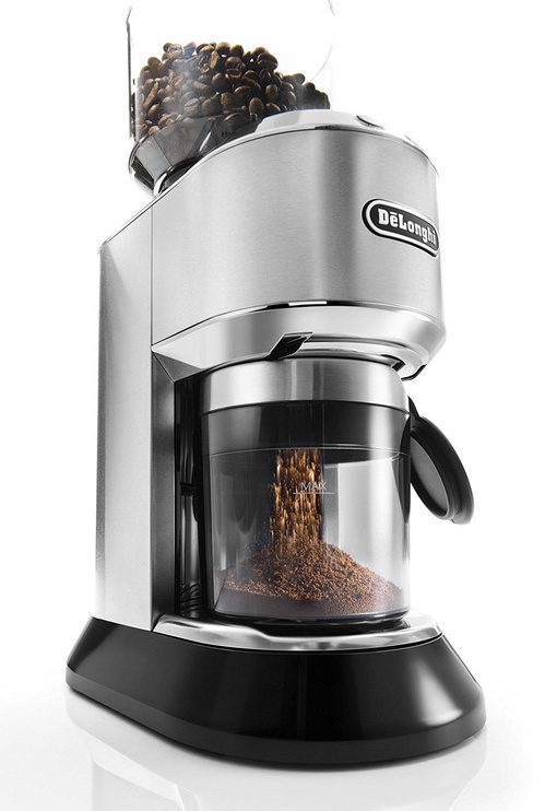 Kafijas dzirnaviņas DeLonghi KG521M, sudraba