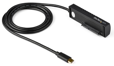 Adapteris StarTech USB31C2SAT3 SATA III, USB Type-C, melna