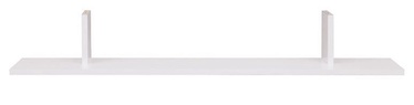 Black Red White Junona Line Wall Shelf 100cm White