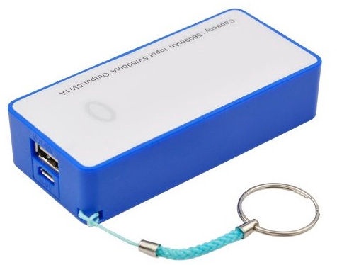 Nešiojamas įkroviklis (Power bank) Blun, 5600 mAh, mėlyna