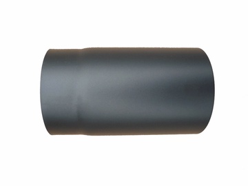 Ühendustoru Ø115mm 0,25m must 2mm