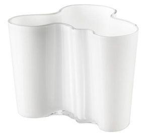 Iittala Ruutu Vase 120mm Matt White