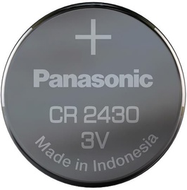 Elementai Panasonic 13338, CR2430, 3 V, 1 vnt.
