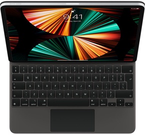 Klaviatūra Apple Magic Keyboard Magic Keyboard for 12.9" iPad Pro INT Black, melna, bezvadu