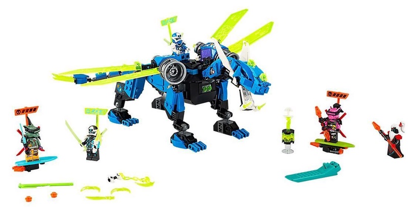 Конструктор LEGO® Ninjago Кибердракон Джея 71711, 518 шт.