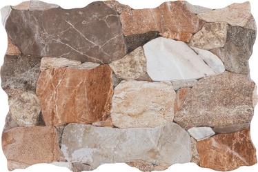 Плитка, каменная масса Pietra 842999104681, 48 см x 32 см, слоновой кости/коричневый/серый